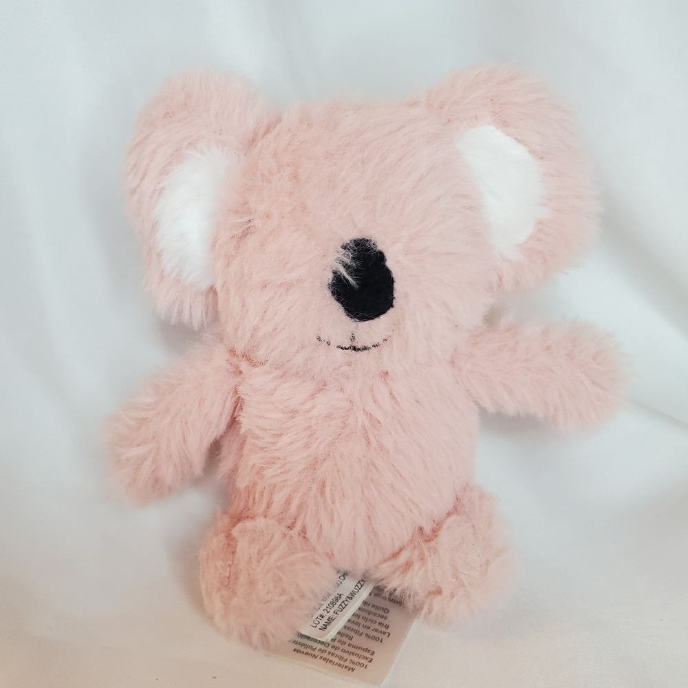 Lambs & Ivy Pink Plush Koala Stuffed Animal Toy 6" Baby Nursery Decor Soft Lovey